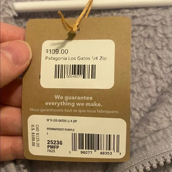 NWT Patagonia Women's Los Gatos 1/4 Zip Fleece - Picture 14 of 14